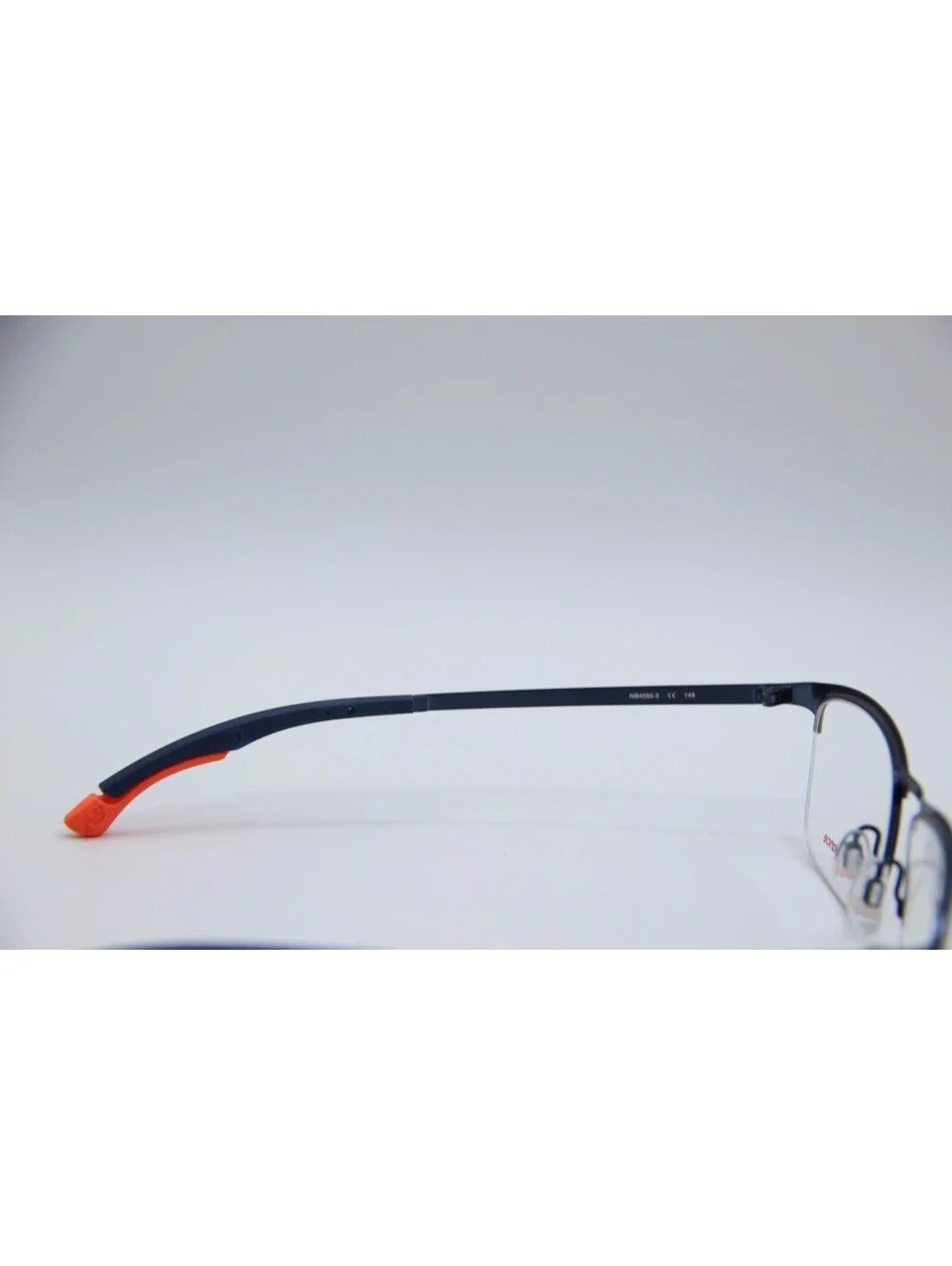 New Balance Nb4055-3 Black Blue Orange Authentic Eyeglasses 54-19